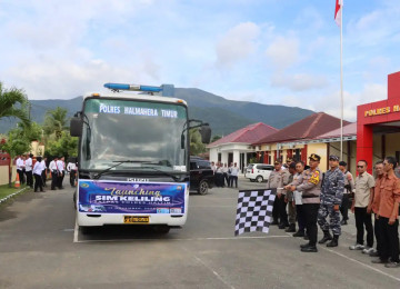 Polres Halmahera Timur Optimalkan Pelayanan Publik Keliling Permudah Pelayanan Masyarakat